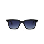 نظارة شمسية رجالية Prada-OLD2364T بإطار أسود وعدسات حماية UV400 بلورايزد