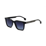 نظارة شمسية رجالية Prada-OLD2364T بإطار أسود وعدسات حماية UV400 بلورايزد - Image 2