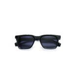 نظارة شمسية رجالية Prada-OLD2364T بإطار أسود وعدسات حماية UV400 بلورايزد - Image 3