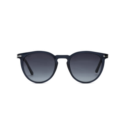 نظارة Persol-OLD3222S الشمسية Polarized للجنسين – تصميم فاخر بإطار كحلي لامع وعدسات متدرجة UV400
