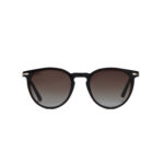 نظارة Persol الشمسية Polarized للجنسين – تصميم فاخر بإطار عسلي لامع وعدسات متدرجة UV400