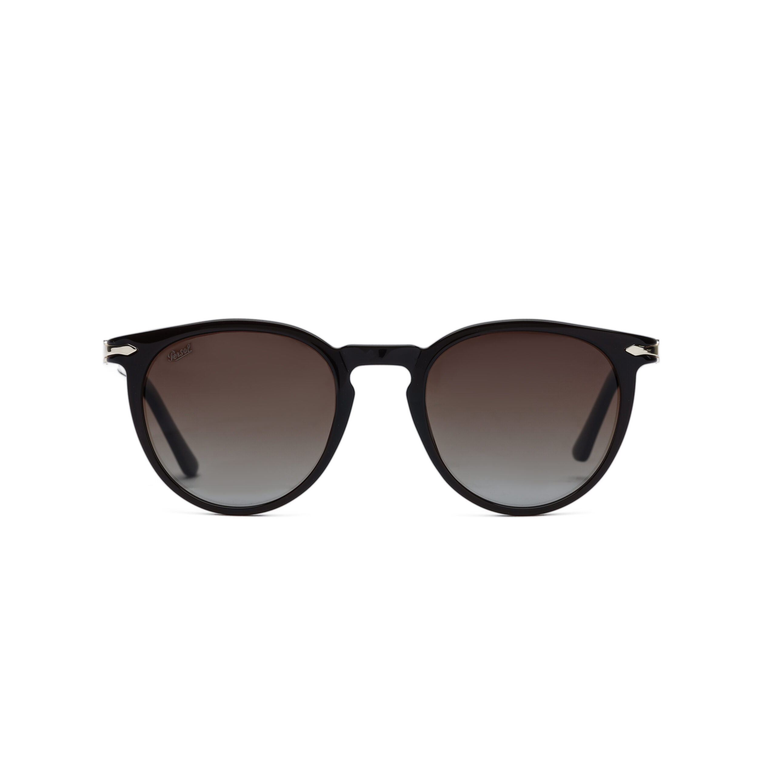 6S2A6446 نظارة Persol الشمسية Polarized للجنسين – تصميم فاخر بإطار عسلي لامع وعدسات متدرجة UV400 - الصورة 1