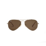 Ray-Ban Aviator  – نظارة شمسية للجنسين بعدسات UV400