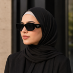 نظارة Prada نسائية سوداء – تصميم عصري فاخر بإطلالة جريئة UV400 - Image 4