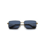 نظارة Prada-PR52YS الشمسية للرجال – تصميم فاخر بإطار ذهبي وعدسات زرقاء UV400 - Image 3