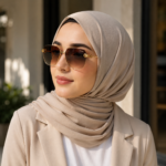 ⁦نظارة Cartier-CT0426 الشمسية للجنسين – تصميم فاخر بإطار ذهبي وعدسات بنية متدرجة UV400⁩ - الصورة ⁦5⁩