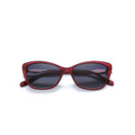 ⁦نظارة شمس نسائية Bvlgari  –OLD6102a تصميم فاخر باللون النبيتي وعدسات بلورايزد UV400⁩ - الصورة ⁦3⁩